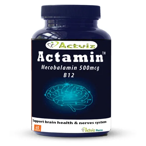 Vitamin B12, for the brain and nerves system, Peripheral Neuropathy and for the production of red blood cells